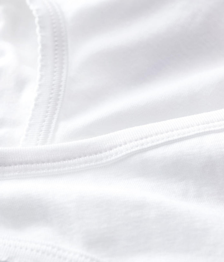 CONFEZIONE DA 2 SLIP BIANCHI RAGAZZA A01DP 00 PETIT BATEAU 