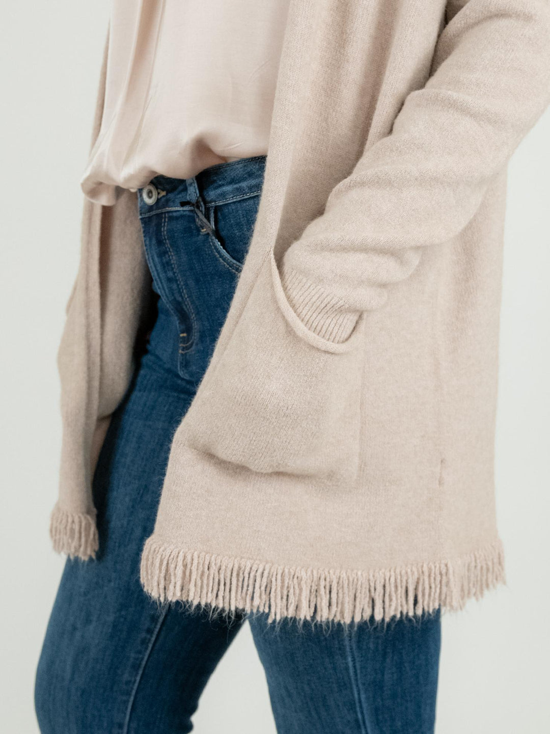 CARDIGAN FRANGE 0370/283 0082 BIMOR 