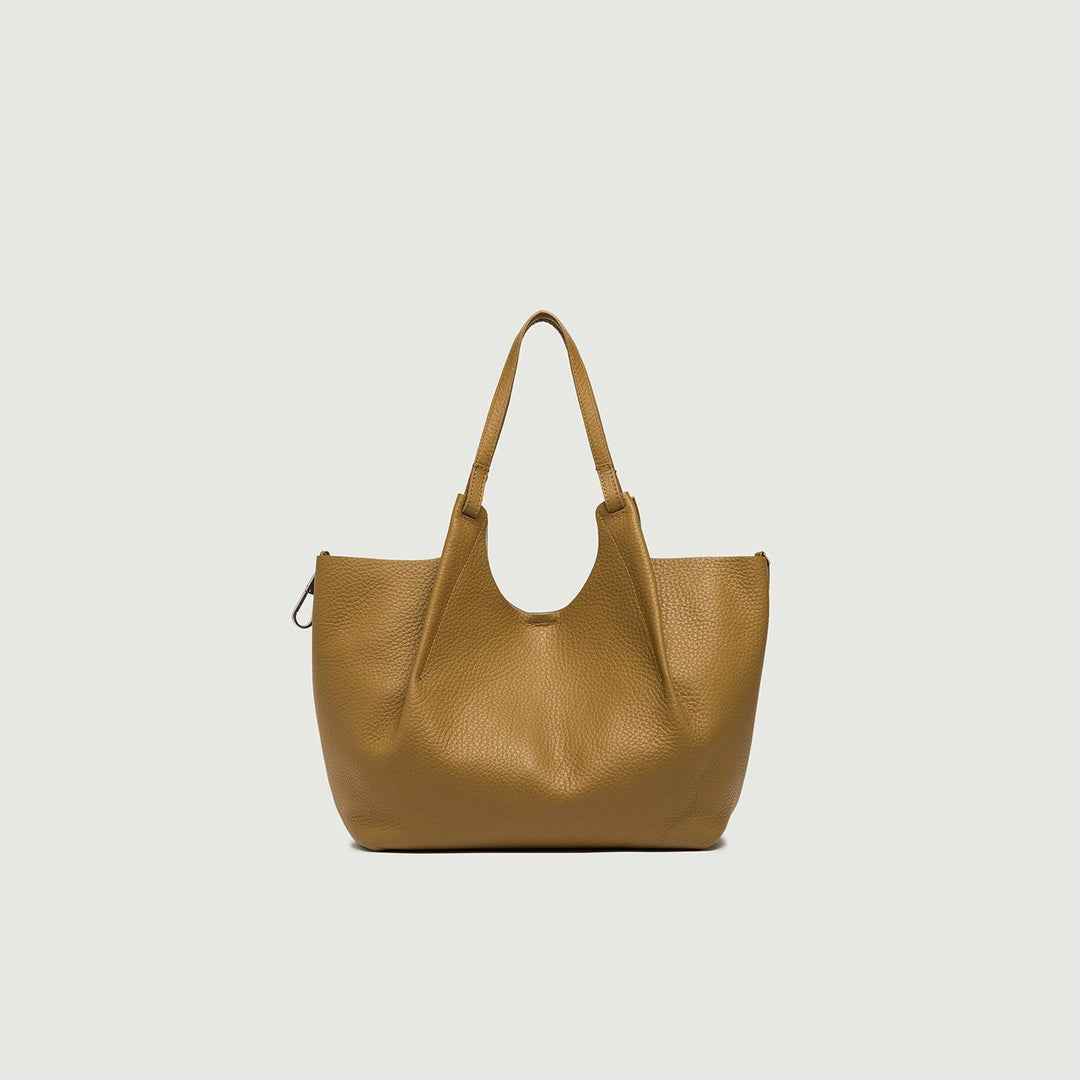 Borsa a spalla Dua in pelle martellata cuoio BS 9720/24PE RNGDBL 13450 GIANNI CHIARINI 