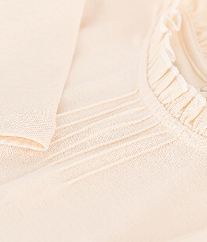 MAGLIA A MANICHE LUNGHE IN COTONE A08GW 02 PETIT BATEAU 