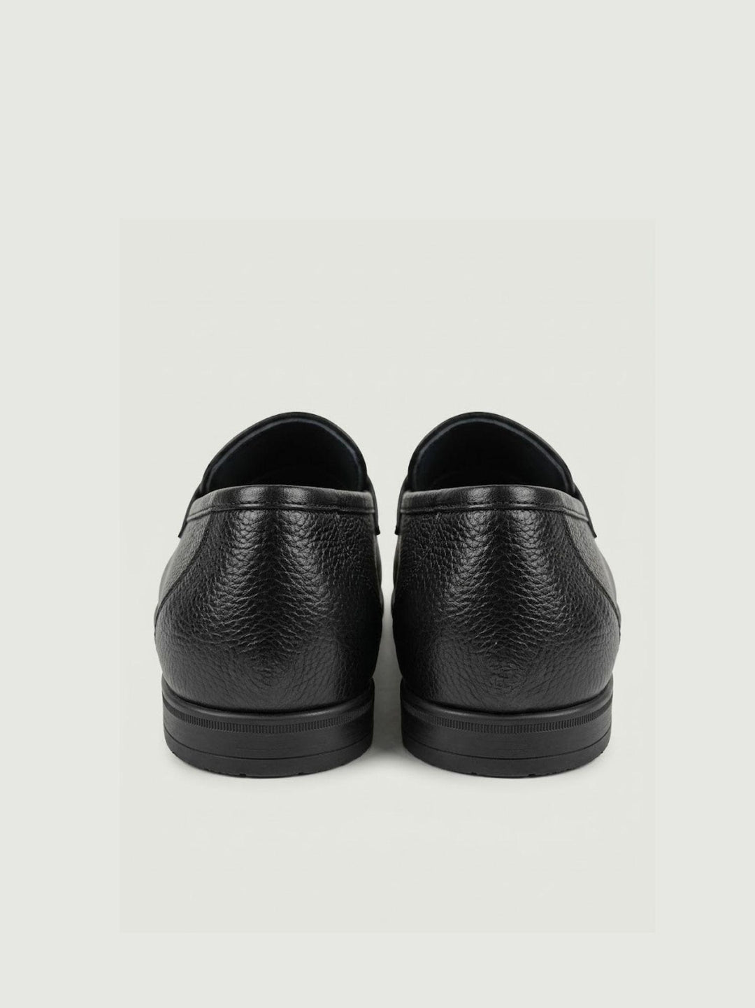 Mocassino penny in pelle martellata nera 2023 80 SAXONE 