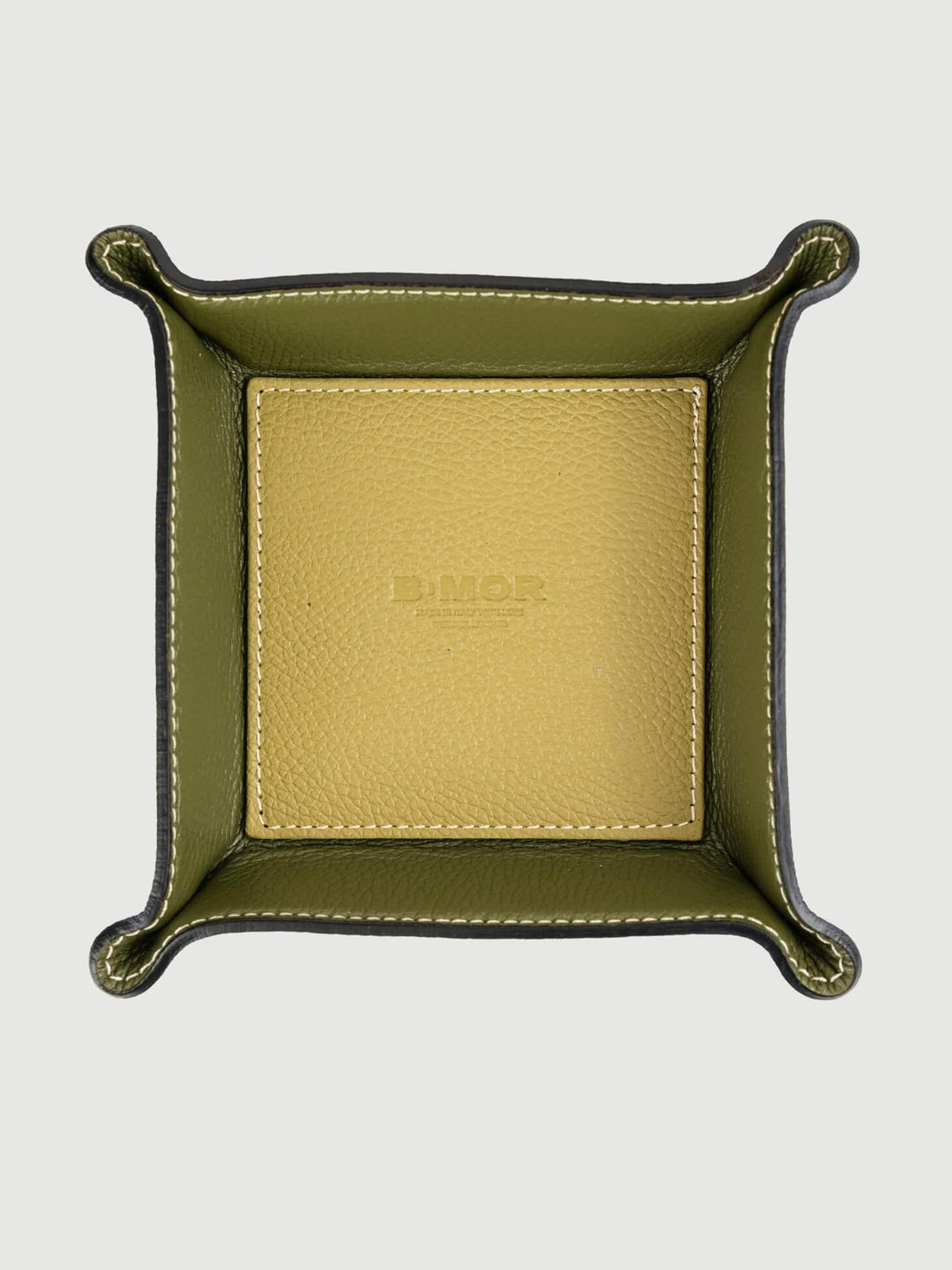 SVUOTATASCHE IN PELLE VERDE SVUOTATASCHE VERDE BIMOR 