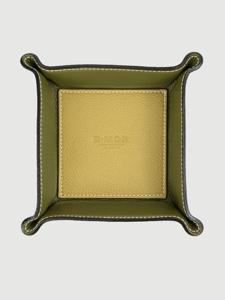 SVUOTATASCHE IN PELLE VERDE SVUOTATASCHE VERDE BIMOR 