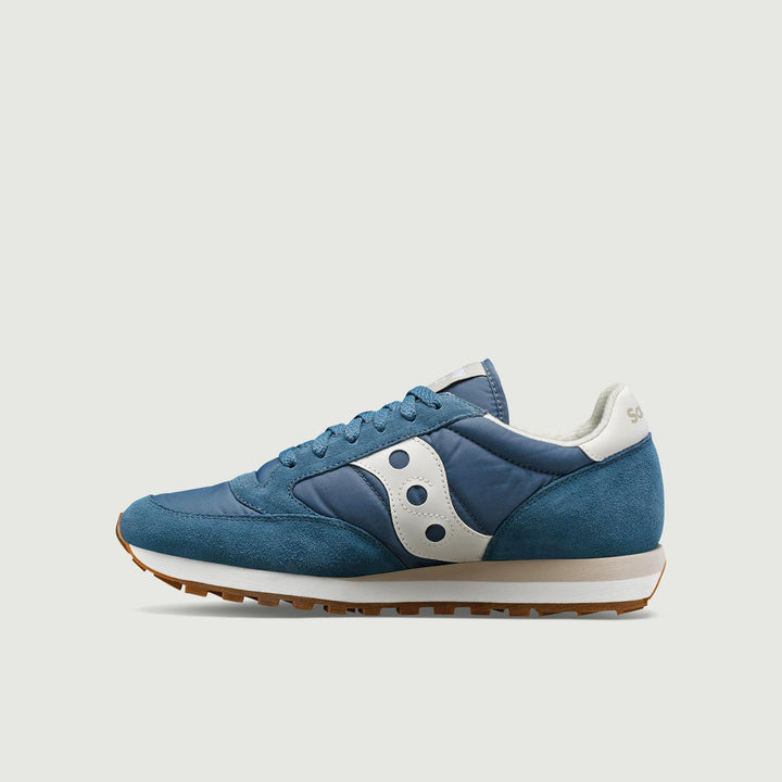 SNEAKER JAZZ ORIGINAL AZZURRO E BIANCO 2044 694 SAUCONY 