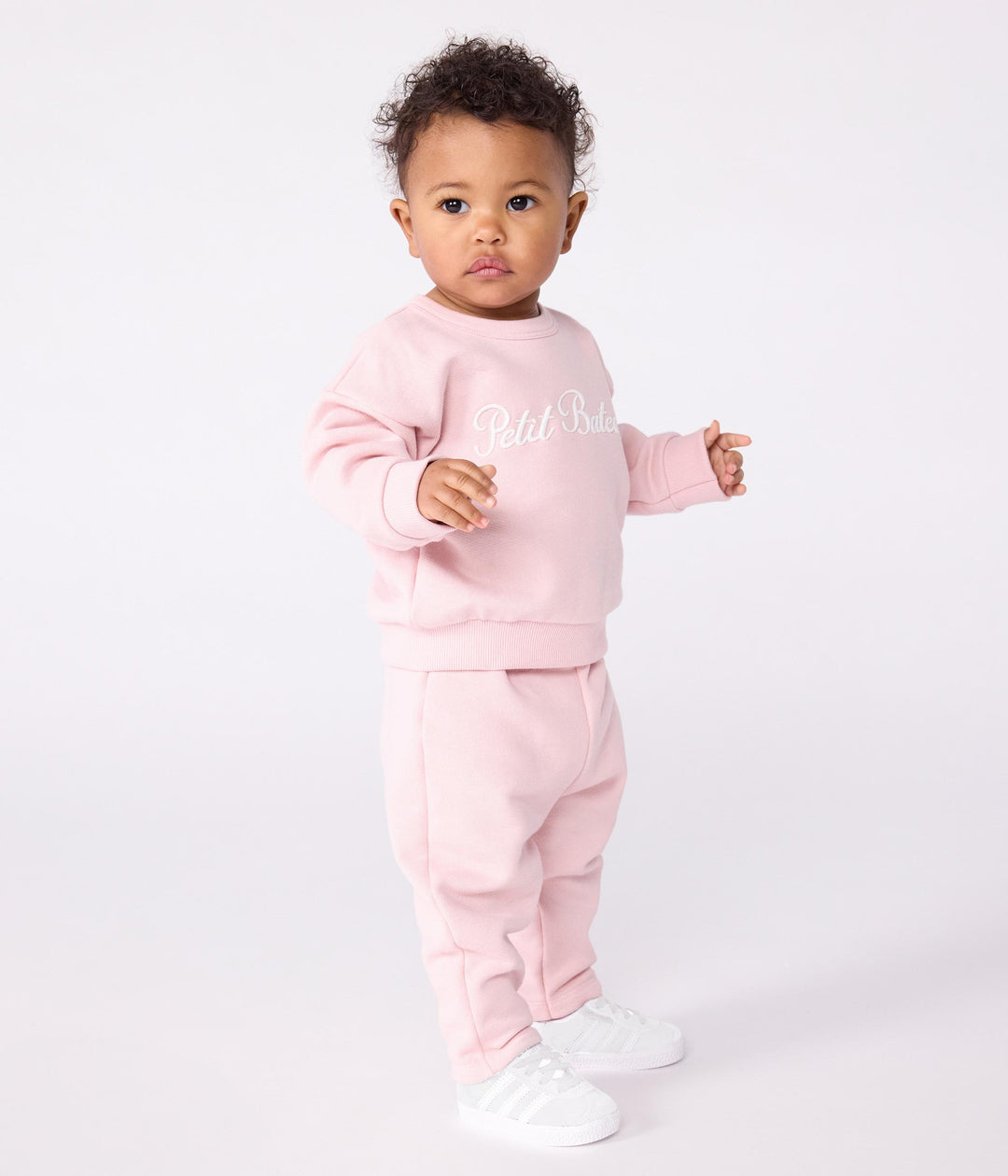 Felpa in cotone con ricamo Petit Bateau A0E05 01 PETIT BATEAU 