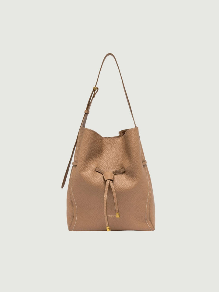 Borsa Sienna in camoscio clay grande BS 11787 RNGDBL T.U. 5313 GIANNI CHIARINI 