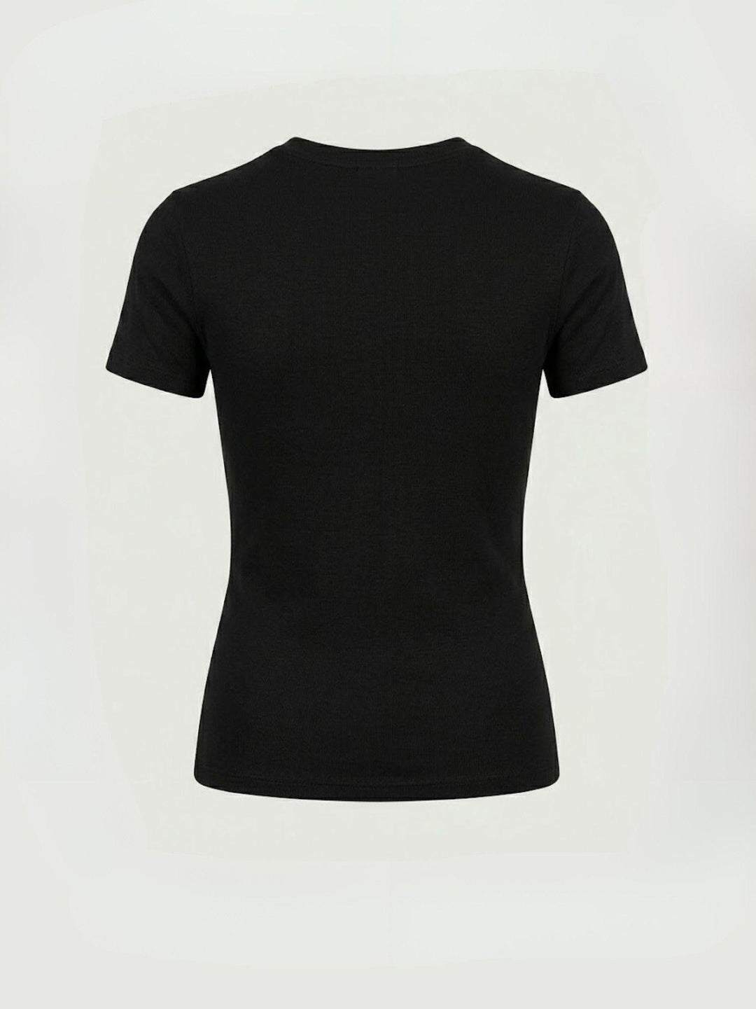 T-shirt girocollo in cotone nero 8157 NERO ANDREA MORANDO 