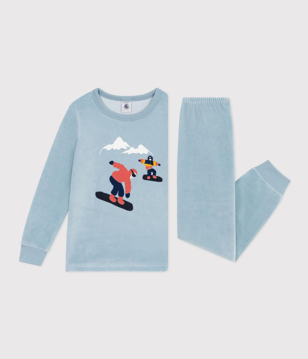 PIGIAMA BAMBINO IN CINIGLIA A0865 01 PETIT BATEAU 
