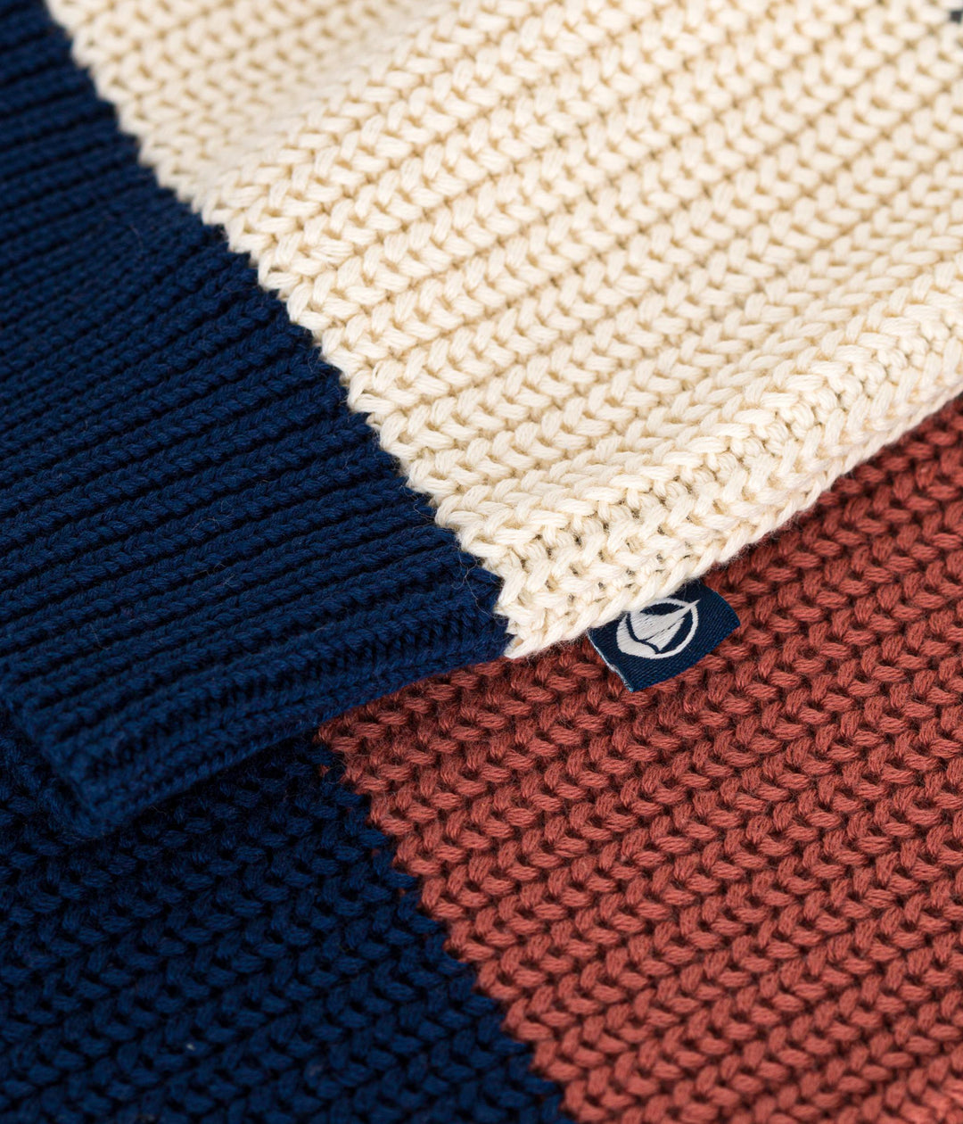MAGLIONE IN COTONE RIGATO DONNA A09JX 01 PETIT BATEAU 