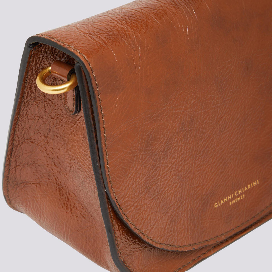 Borsa a tracolla Tara in naplak cognac BS 10115/23AI NPK-NA 099 GIANNI CHIARINI 