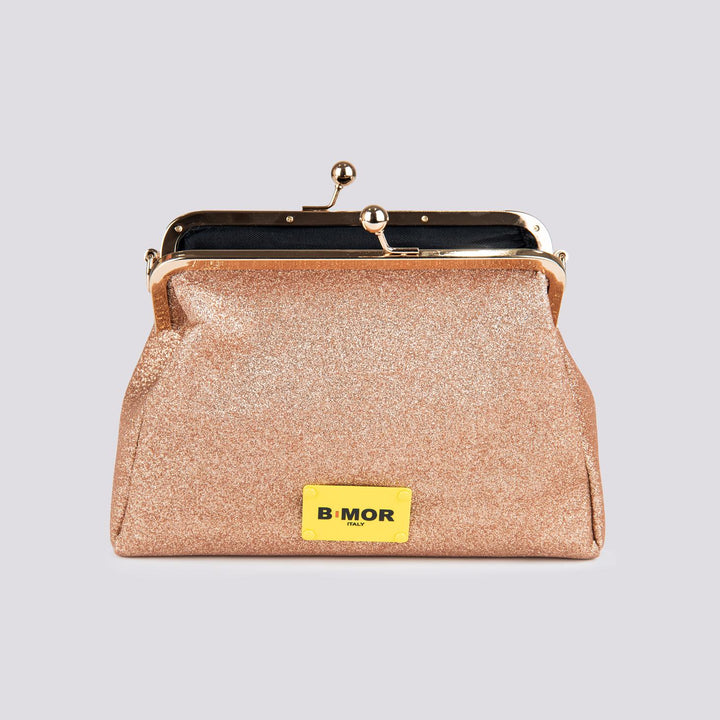 Borsa Clutch Shiny GLITTER Barbie Gold SHINY ORO BIMOR 