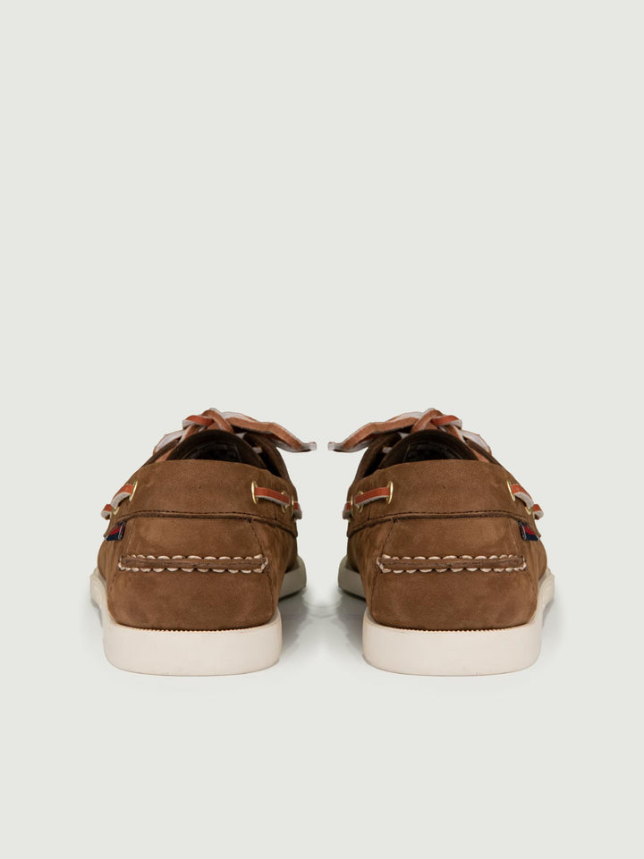 Mocassino Docksides Portland Nabuck marrone 7000GA0 ACO SEBAGO 