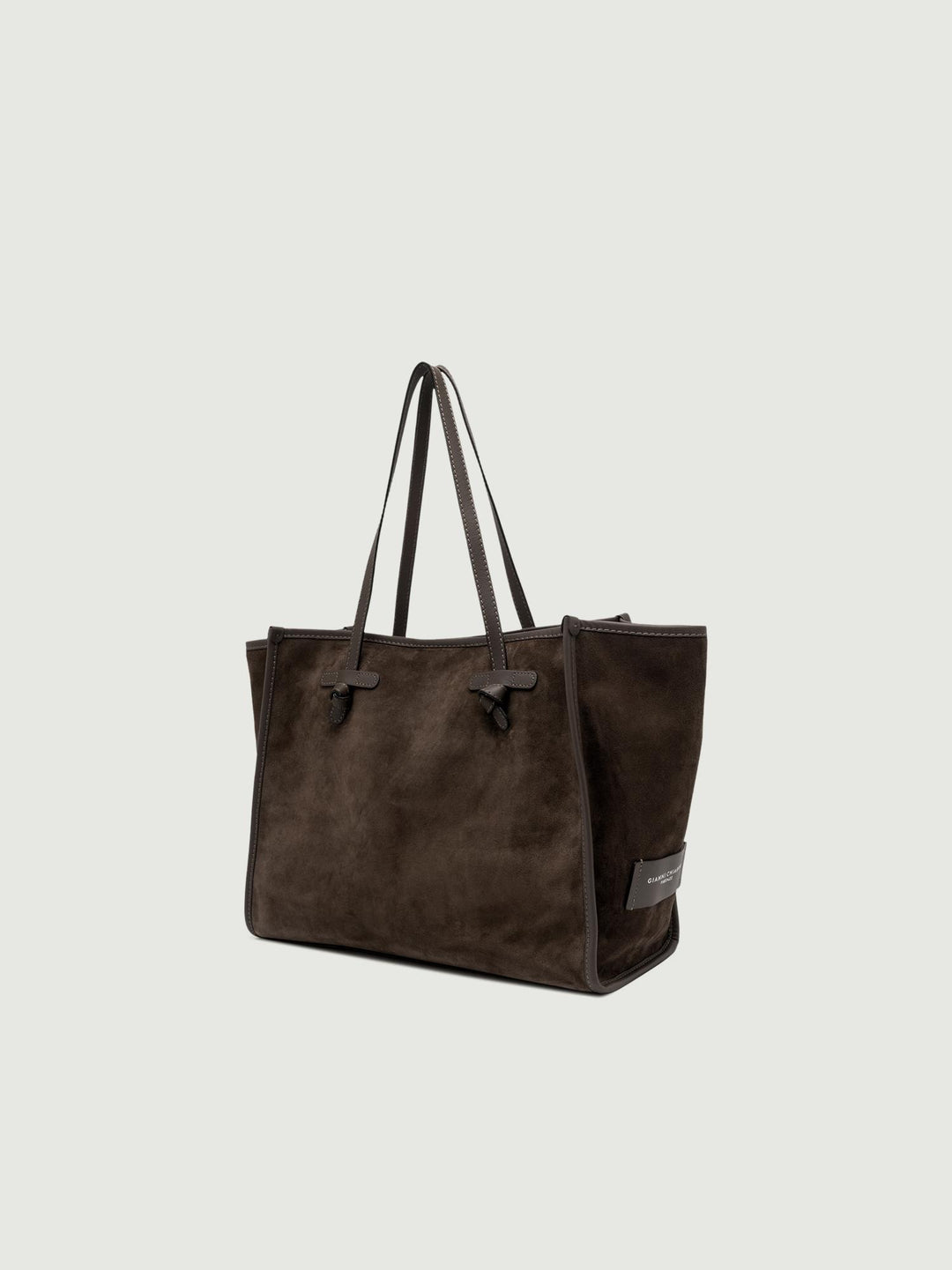 SHOPPING MARCELLA IN CAMOSCIO TESTA DI MORO BS 8990 CM-PL 21072107 GIANNI CHIARINI 