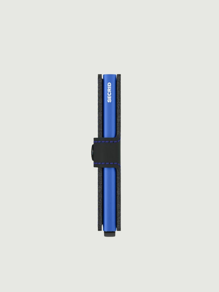 MINIWALLET MATTE BLACK BLEU MM BLACK/BLUE SECRID 