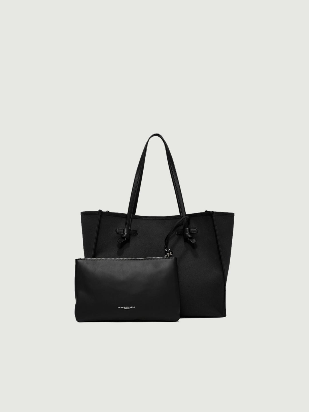 Shopping Marcella in tessuto nero corda 6850 CNV-SE 4250 GIANNI CHIARINI 