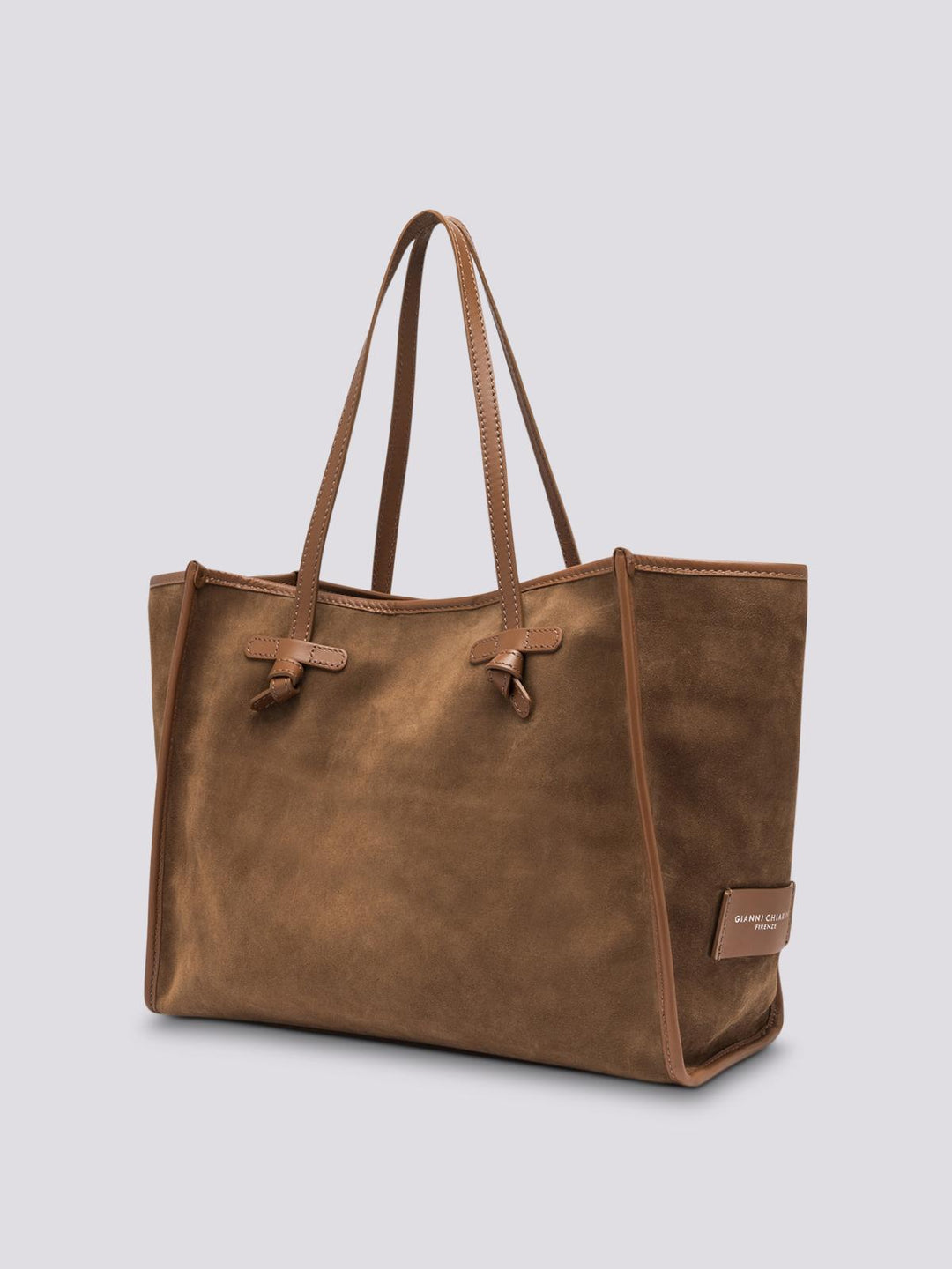 SHOPPING MARCELLA IN CAMOSCIO COGNAC BS 9750/23AI CM-PL 099 GIANNI CHIARINI 