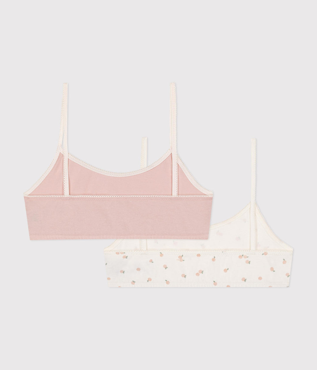 2 BRASSIERES A0BGD 00 PETIT BATEAU 