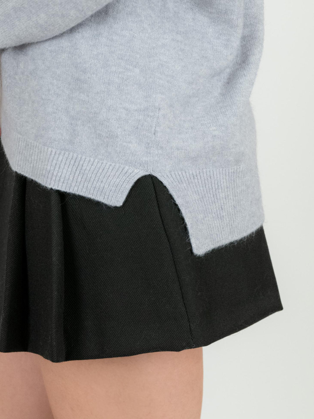 MAGLIA SCOLLO A BARCA GRIGIO PERLA 0170/44 0020 BIMOR 
