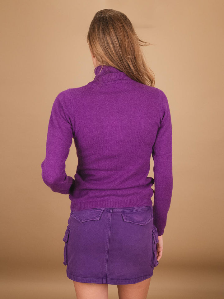 DOLCEVITA IN CASHMERE ECO-FRIENDLY VIOLA NINON VIOLA ABSOLUT CASHMERE 