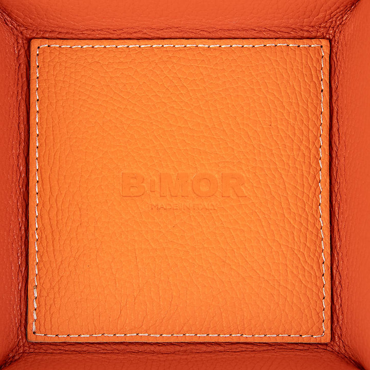 SVUOTATASCHE IN PELLE ARANCIONE SVUOTATASCHE ARANCIONE BIMOR 