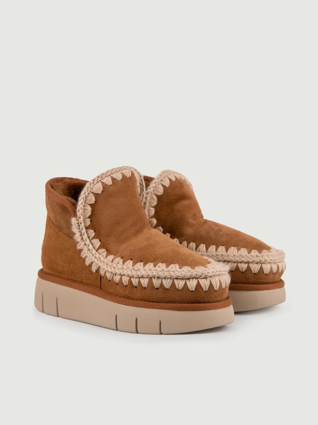 Stivaletto Mou Eskimo bounce sneaker cognac FW531009A COG MOU 