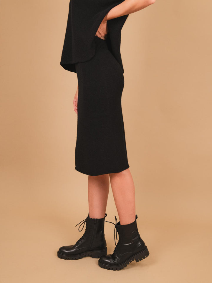 GONNA IN MAGLIA NERA 0570/176 010 BIMOR 