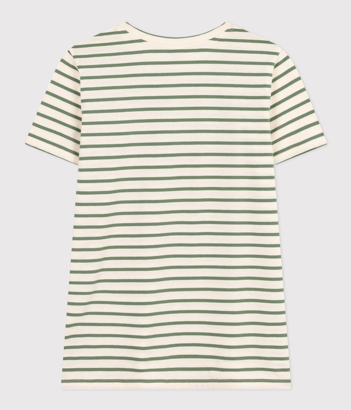 T-SHIRT LE DROIT GIROCOLLO IN COTONE DONNA A0A9P 05 PETIT BATEAU 