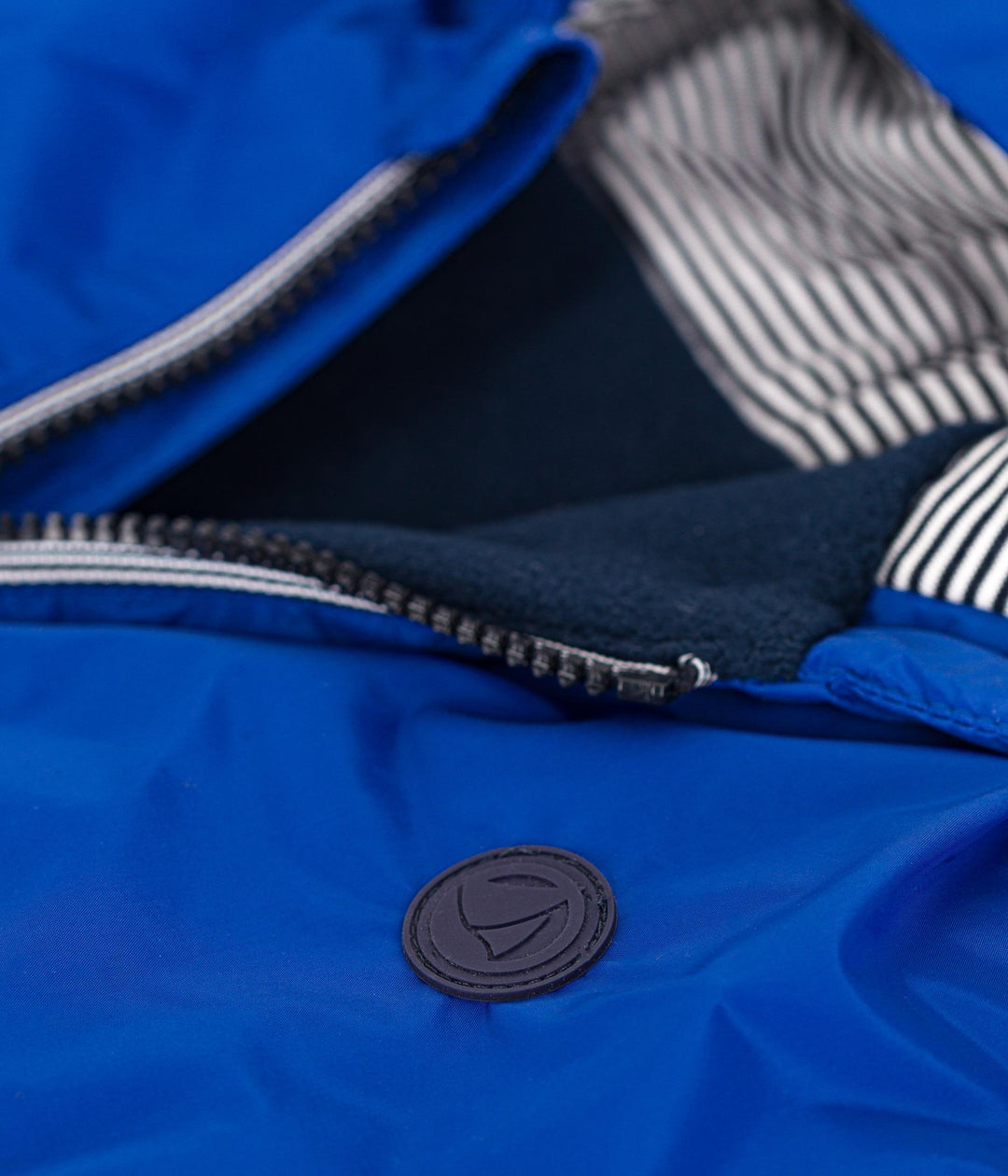 Giacca a vento calda bambino blu A0AYU 01 PETIT BATEAU 