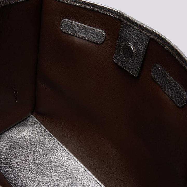 Shopping Marcella in pelle martellata silver BS 9330 HKG 13217 GIANNI CHIARINI 