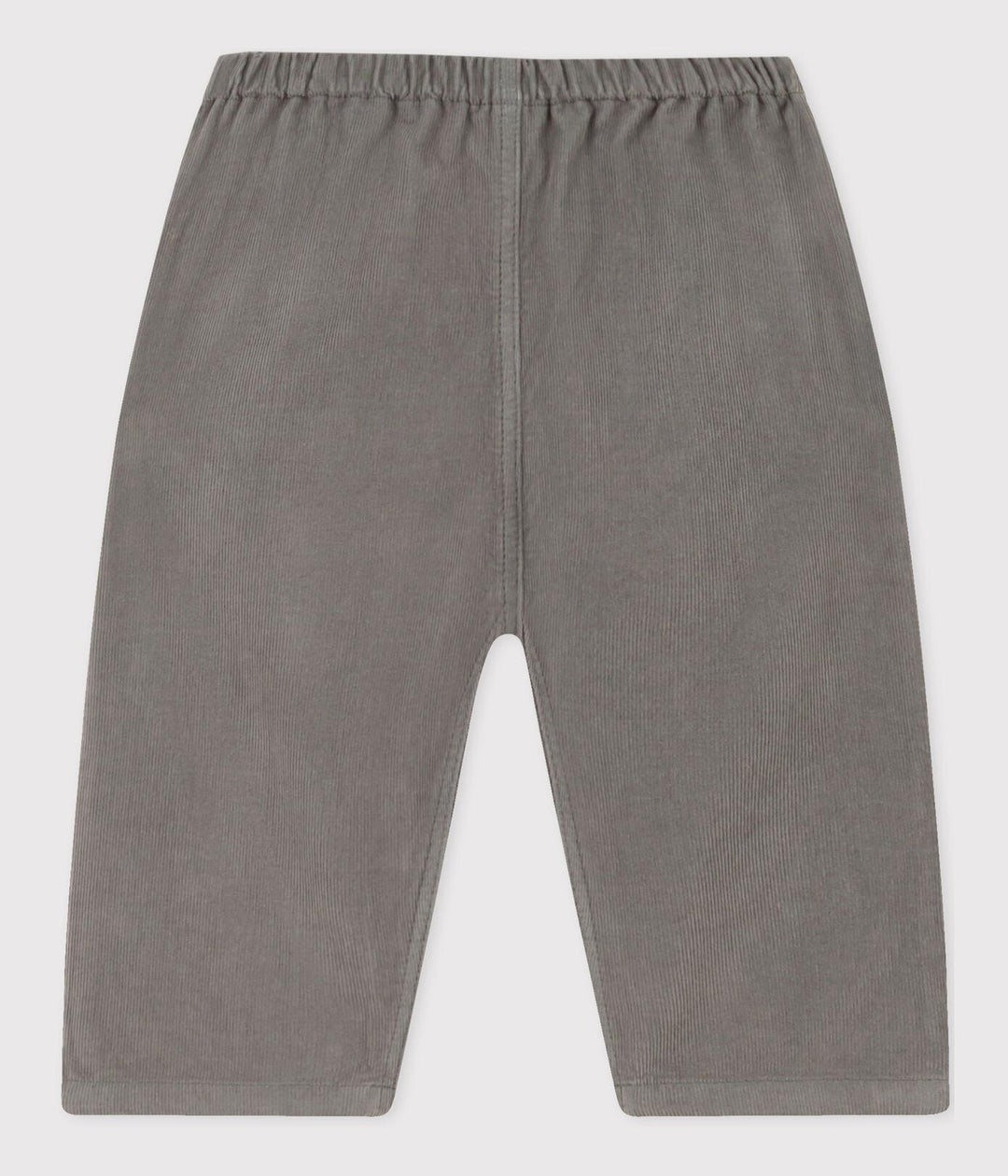 PANTALONI DI VELLUTO A COSTINE SOTTILI GRIGIO A08IT 02 PETIT BATEAU 