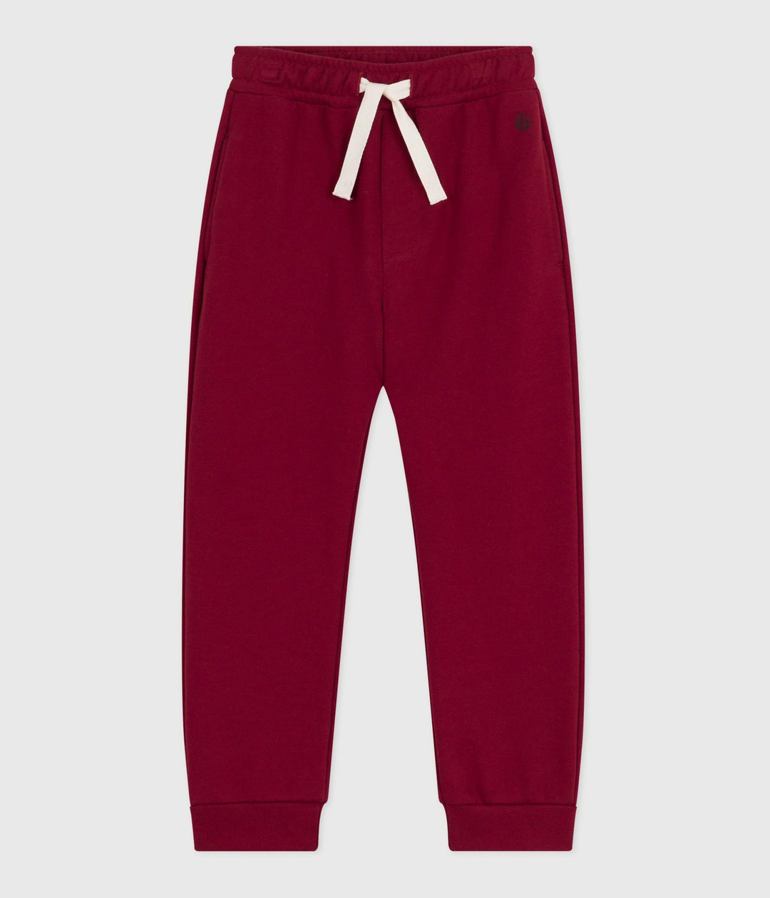 Joggers in cotone tinta unita bambina A0EF9 01 PETIT BATEAU 