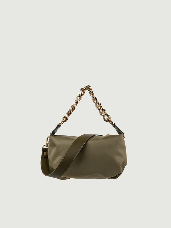 Borsa in nylon verde militare con catena Trunk TRUNK VERDE MILITARE BIMOR 