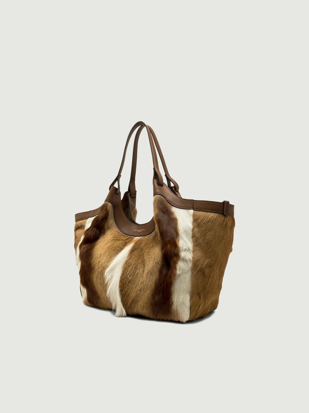 BORSA DUA GRANDE IN CAVALLINO SAFARI BS 12022 SPBOK 064064 GIANNI CHIARINI 
