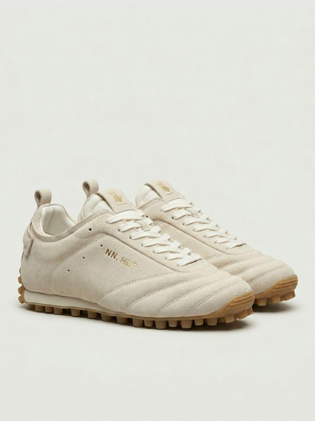 Sneaker Sokker in suede beige SOKKER BEIGE/OFF WHITE NINE AN HALF 