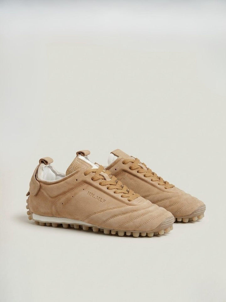 Sneaker Sokker in suede cammello SOKKER TABACCO CAMEL NINE AN HALF 