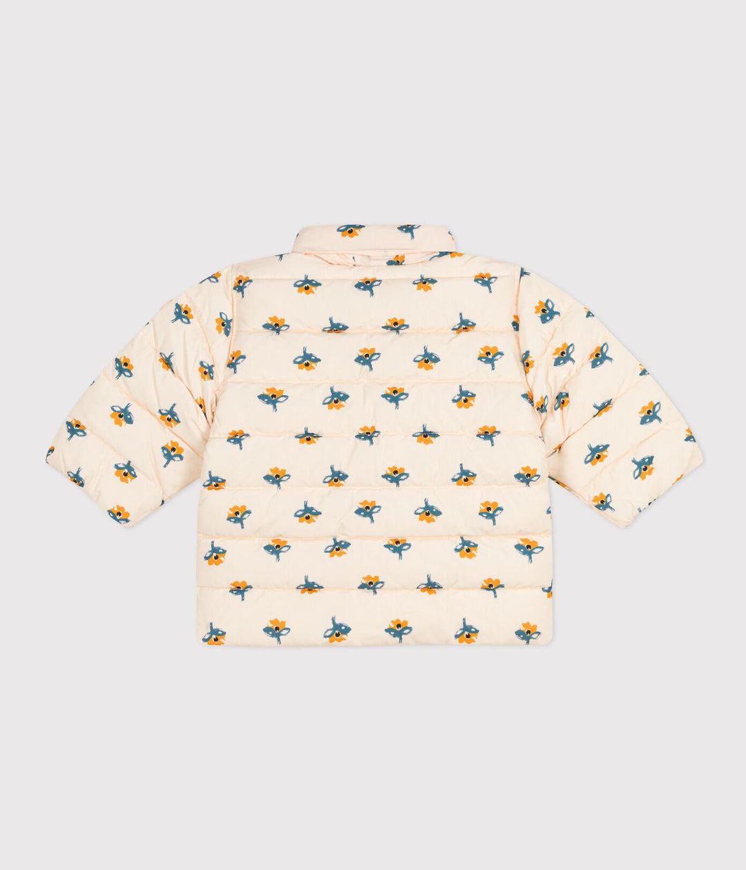 PIUMINO CON STAMPA E CAPPUCCIO RIPIEGABILE A08AU 01 PETIT BATEAU 