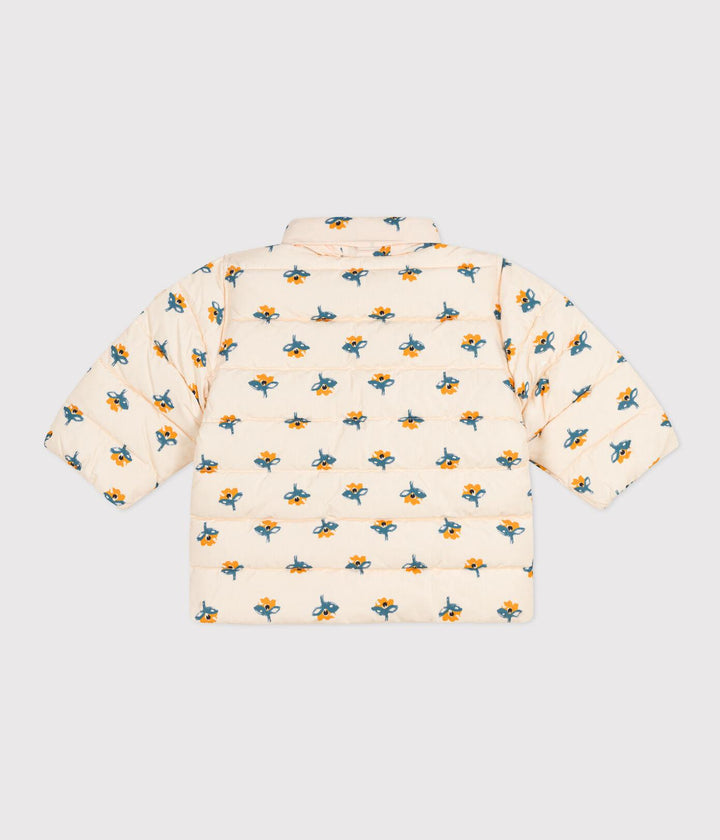 PIUMINO CON STAMPA E CAPPUCCIO RIPIEGABILE A08AU 01 PETIT BATEAU 