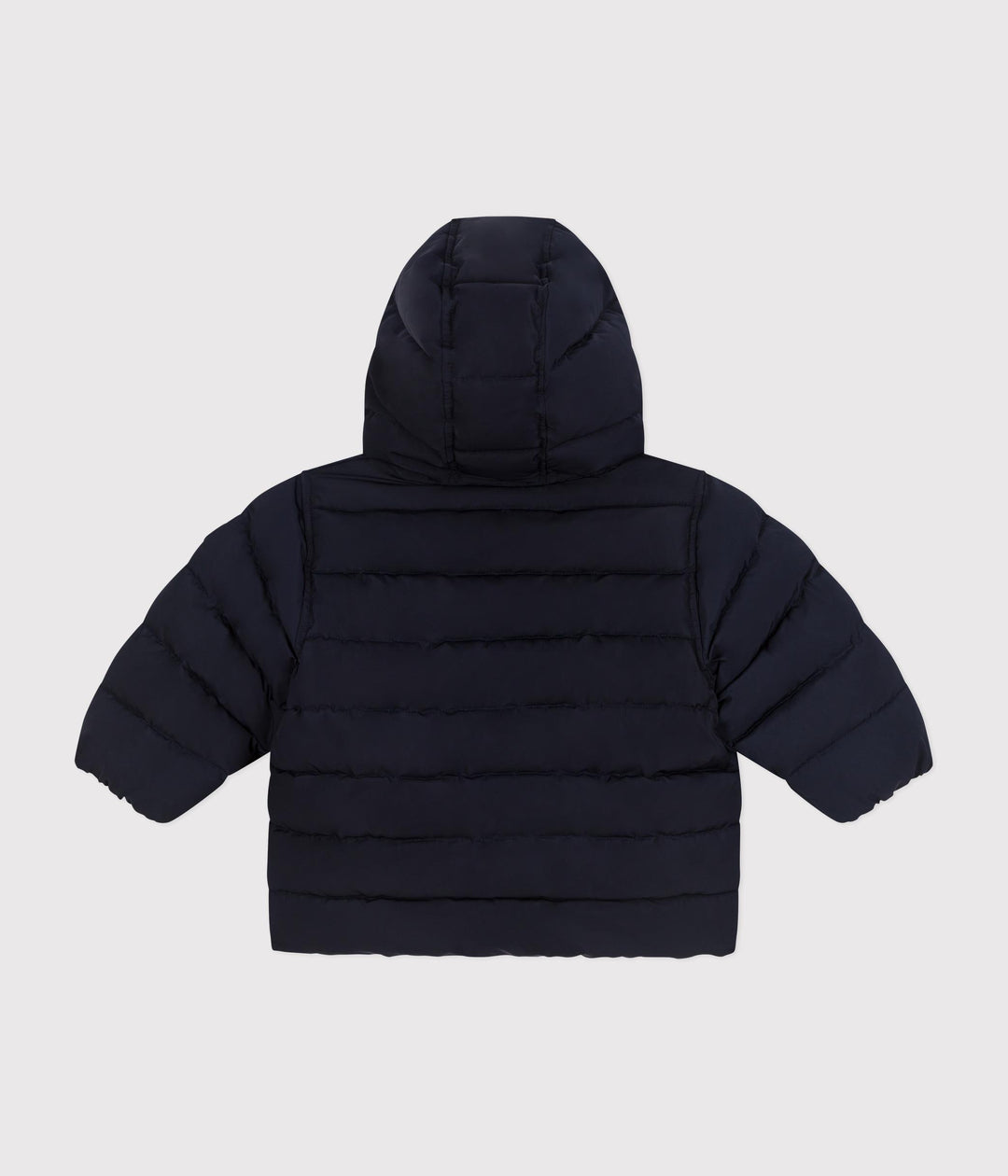 Piumino blu foderato in pile A0B40 01 PETIT BATEAU 