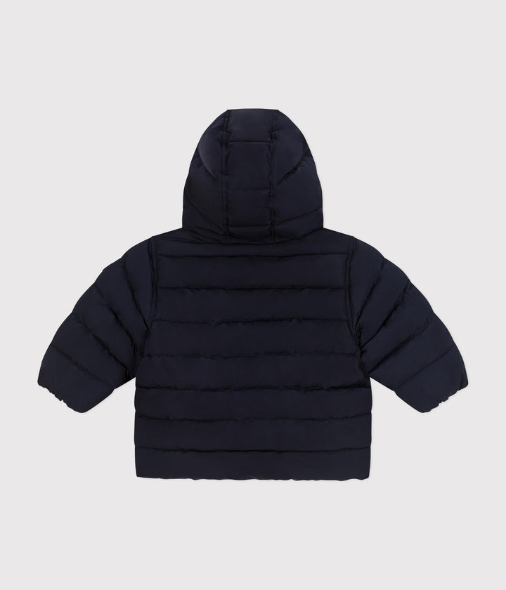 Piumino blu foderato in pile A0B40 01 PETIT BATEAU 