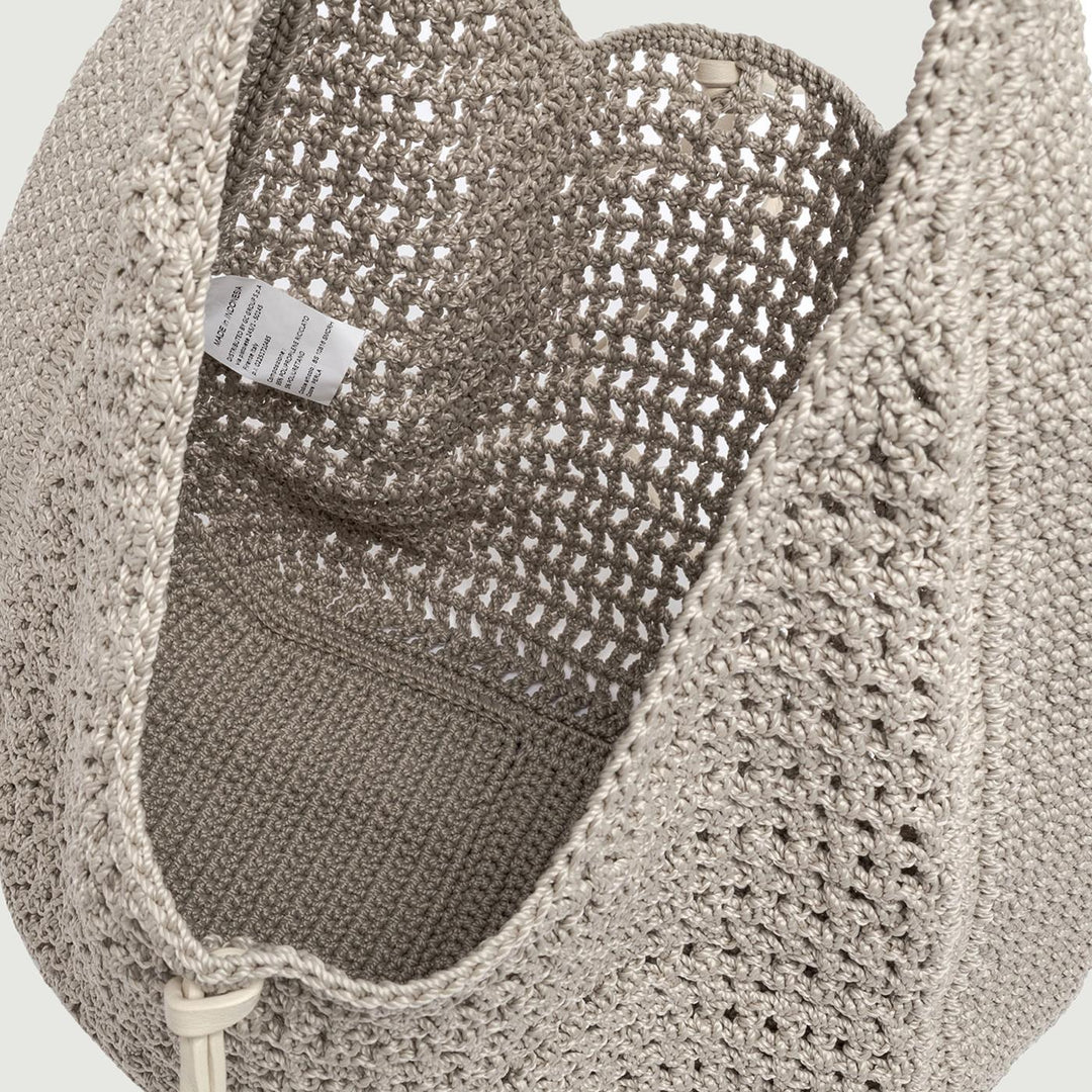BORSA HOBO EUFORIA ALL' UNCINETTO color PERLA BS 10816 SMCRH 0382 GIANNI CHIARINI 