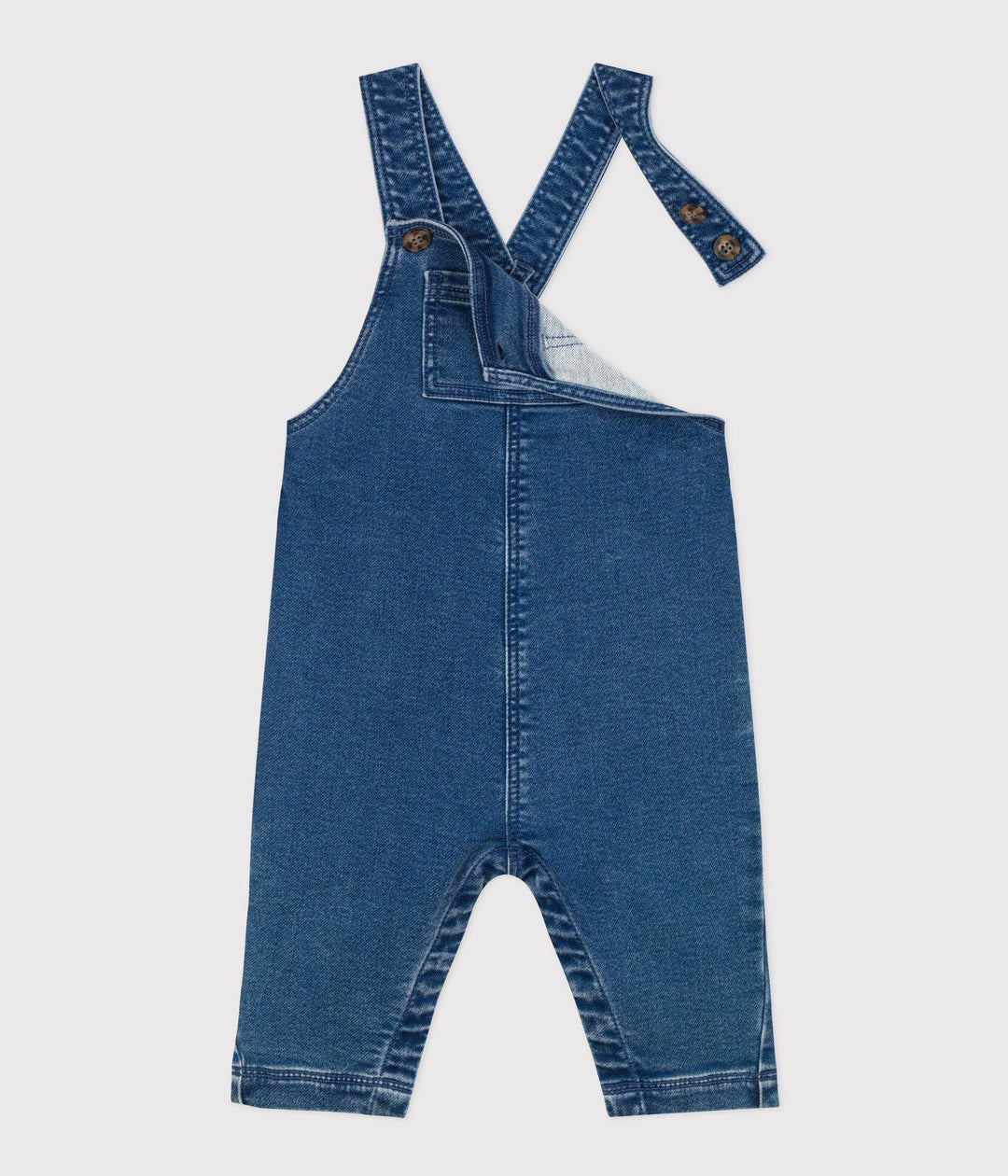 SALOPETTE LUNGA IN DENIM A08FH 01 PETIT BATEAU 