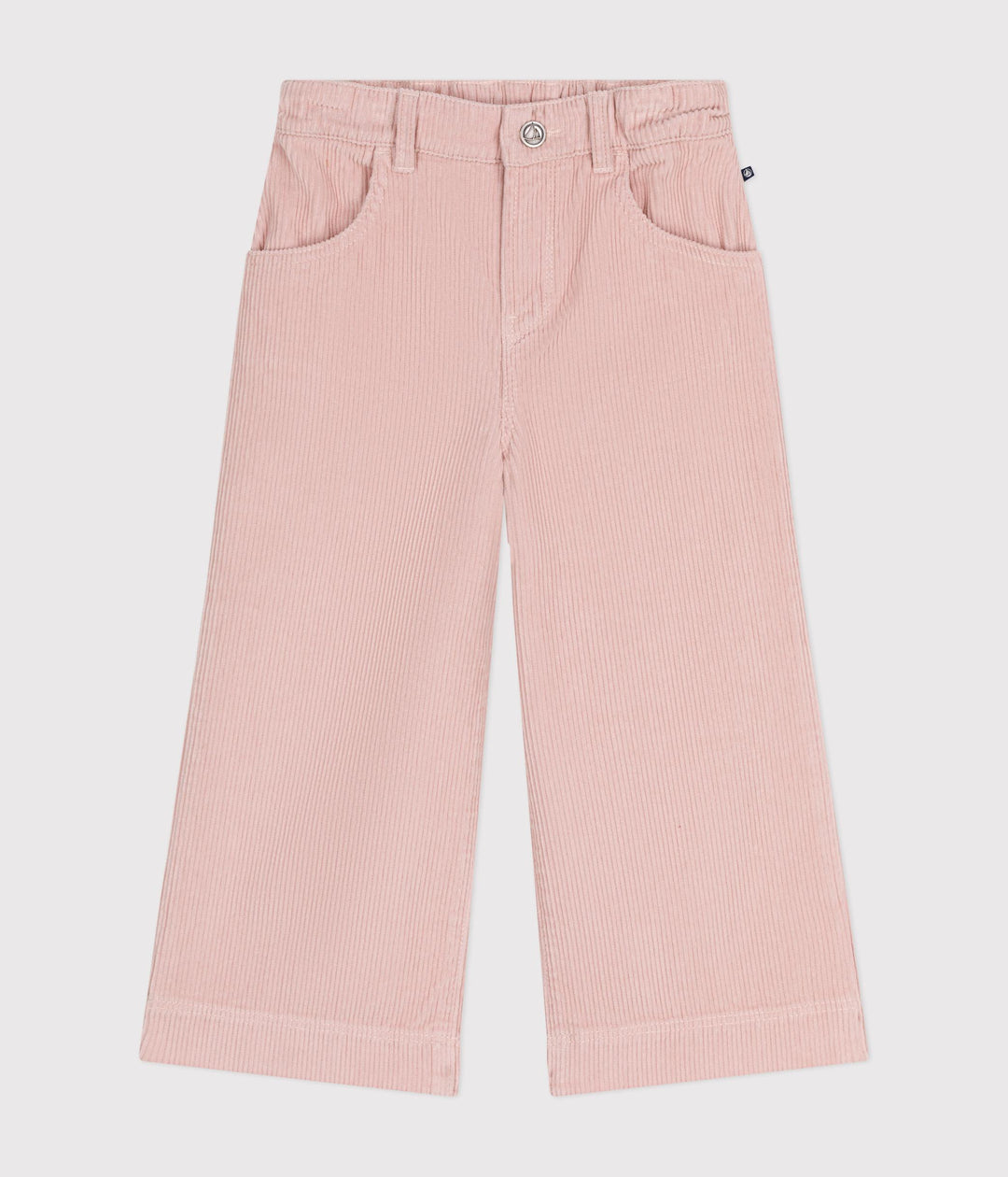 Pantaloni scampanati in velluto rosa A0BB0 01 PETIT BATEAU 