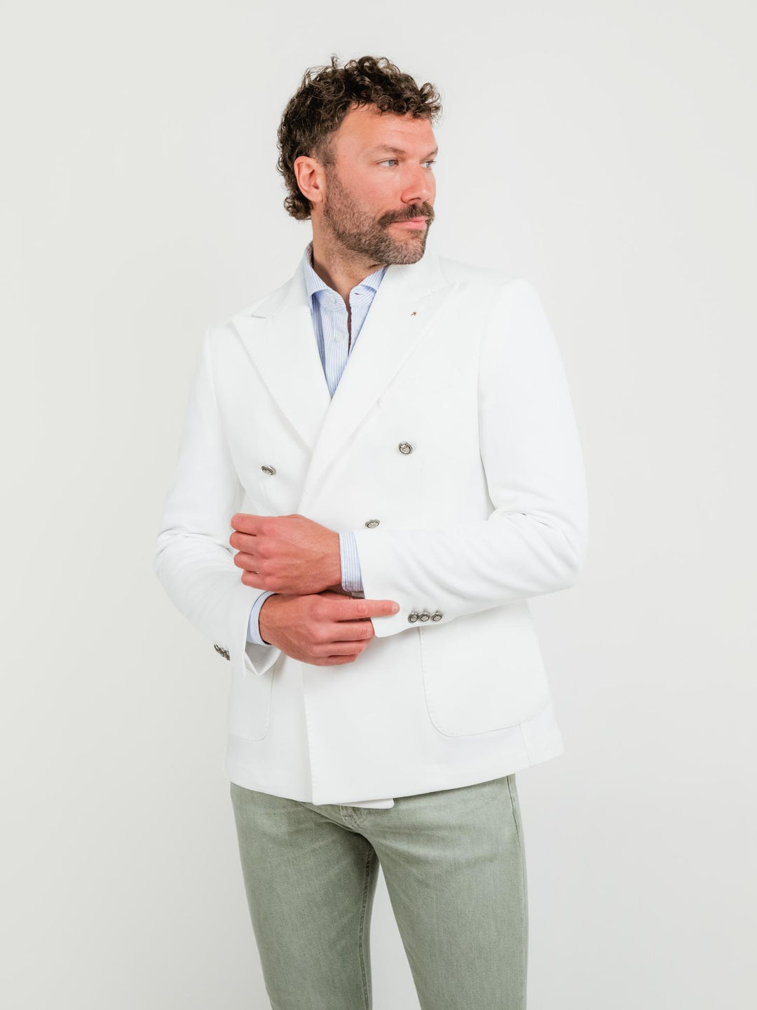 BLAZER DOPPIOPETTO BIANCO