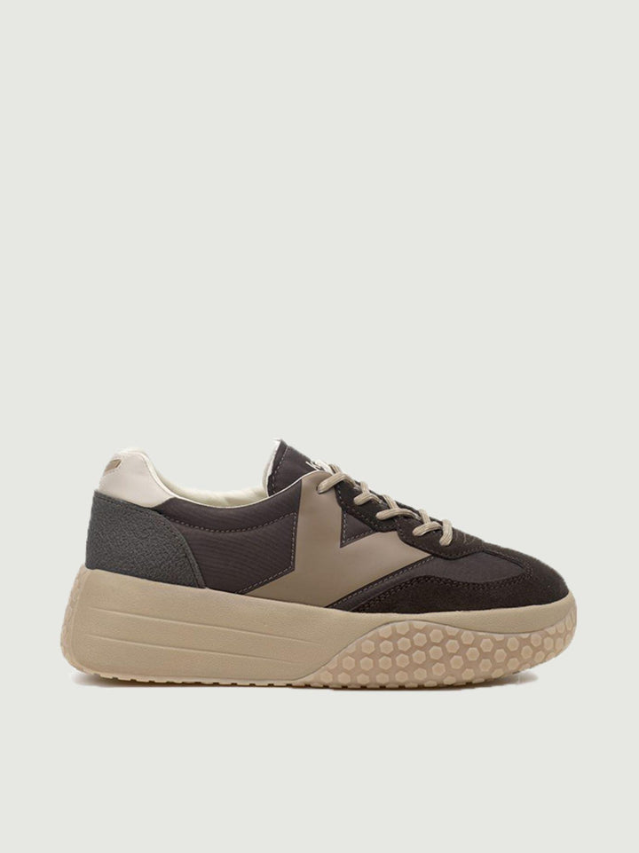 SNEAKER 9768 CON RIALZO TESTA MORO E NOCCIOLA 9768 447 KEH.NOO 