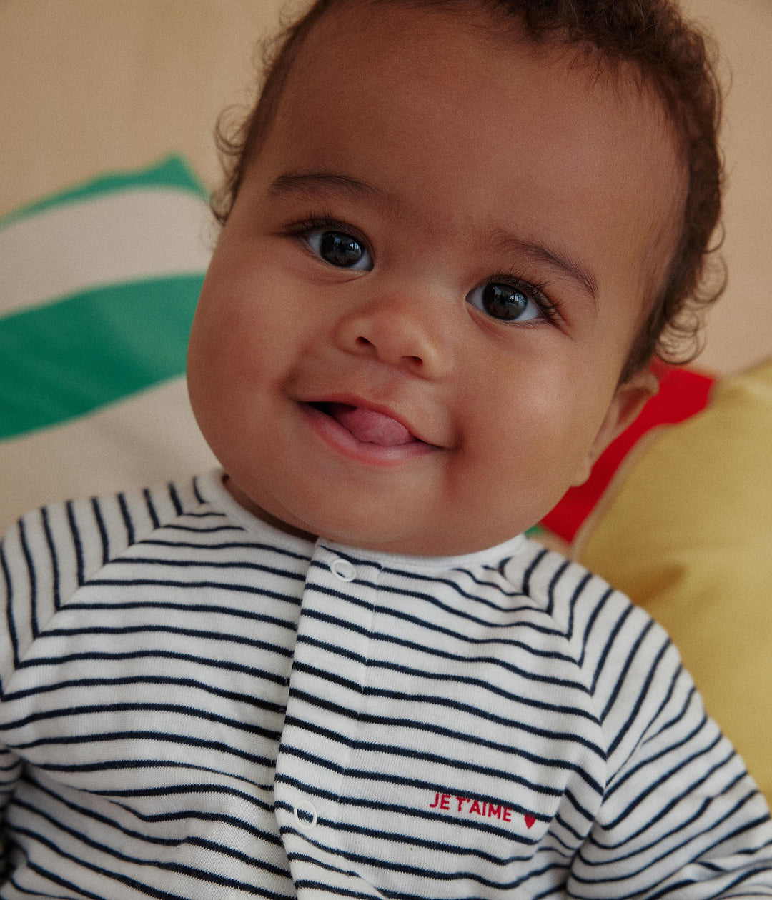 TUTINA A RIGHE IN TUBIQUE PER BEBÈ A09GM 03 PETIT BATEAU 