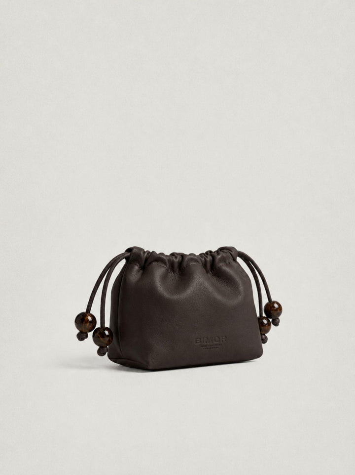 Pochette Bon Bon con tracolla testa di moro BONBONNEW TMORO BIMOR 