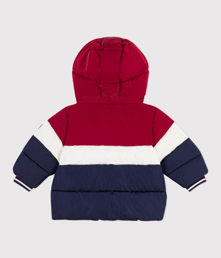 PIUMINO COLOR BLOCK NEONATO A0DUJ 03 PETIT BATEAU 