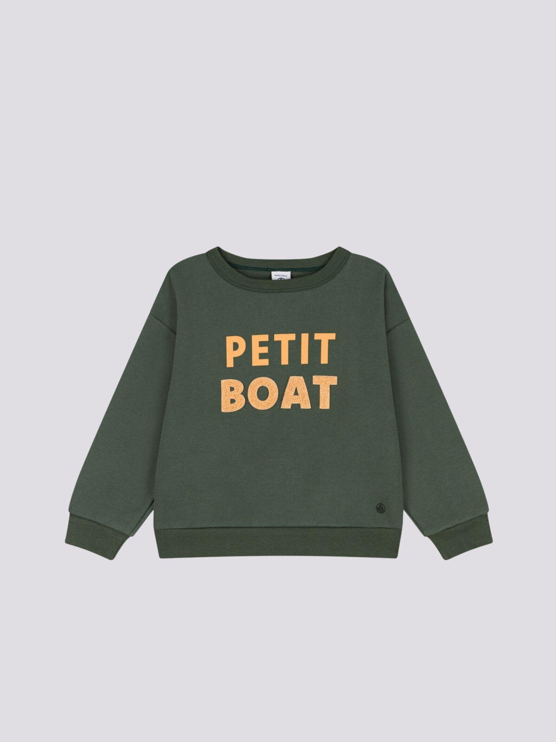 FELPA IN MOLLETON STAMPATO BAMBINO UNISEX A0818 02 PETIT BATEAU 