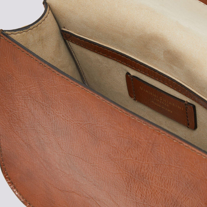 Borsa a tracolla Tara in naplak cognac BS 10115/23AI NPK-NA 099 GIANNI CHIARINI 
