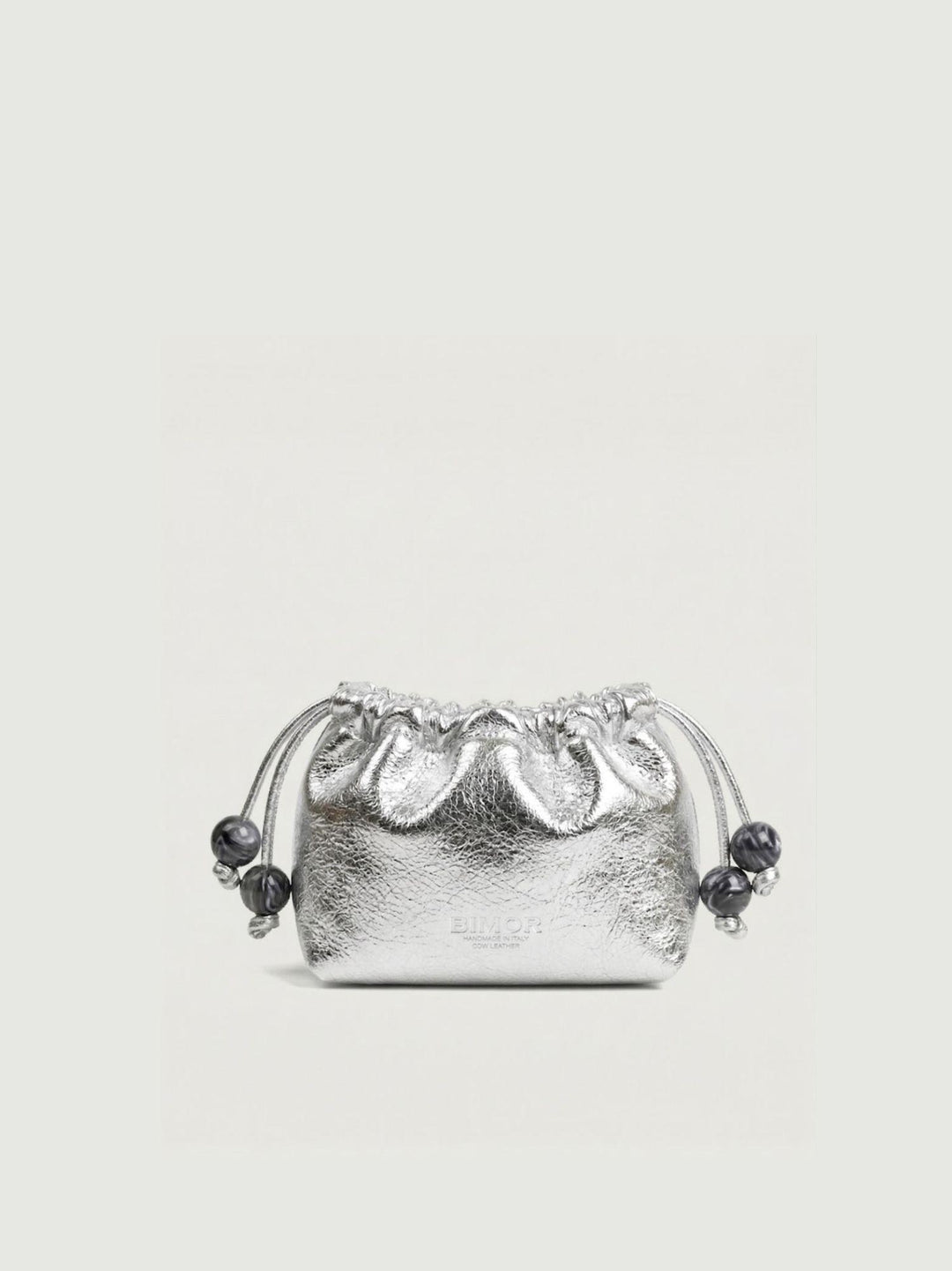 Pochette Bon Bon con tracolla argento BONBONNEW ARGENTO BIMOR 